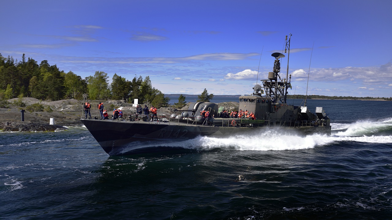 En åktur i 40 knop utgår från Marinmuseum