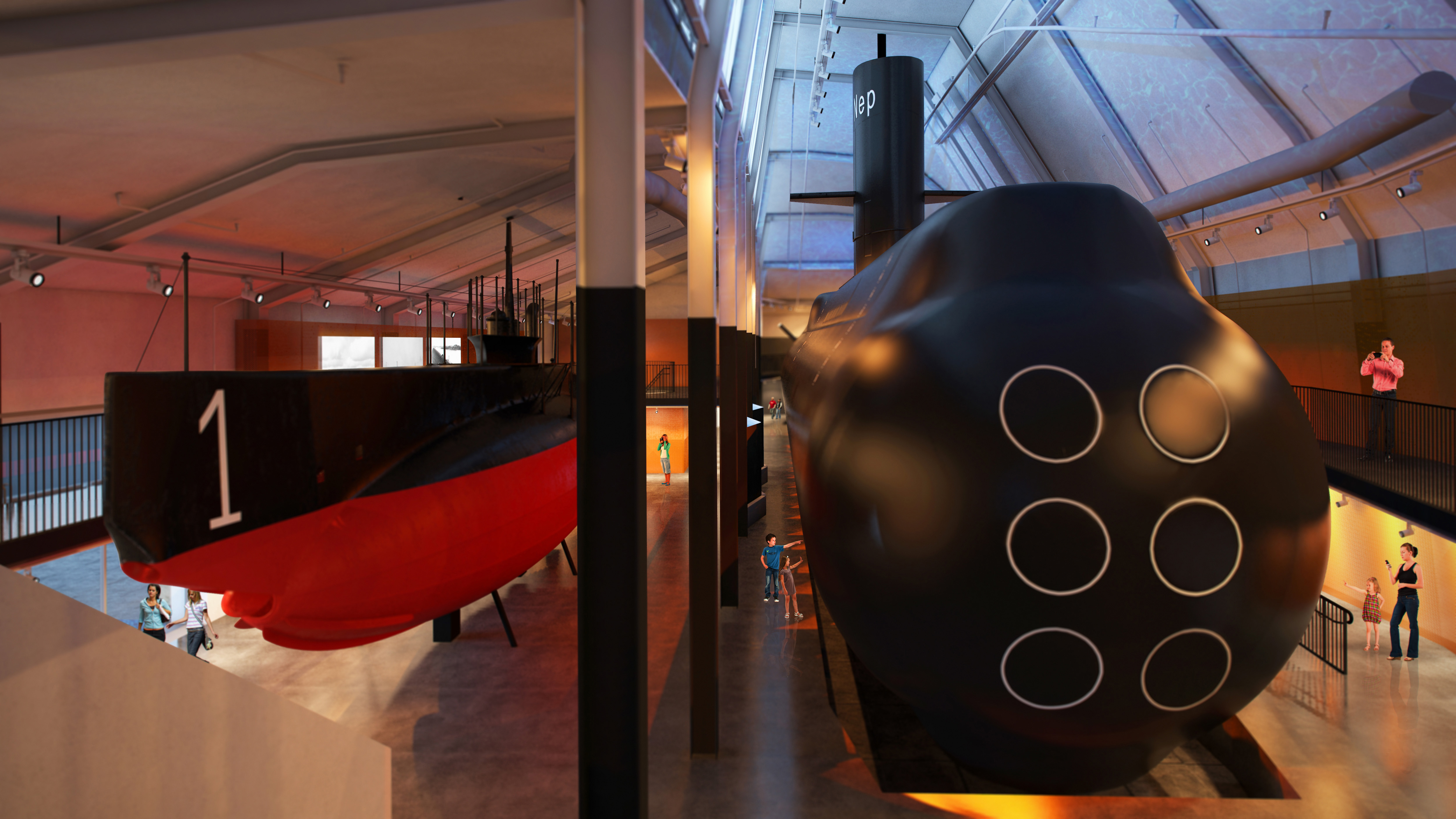 Marinmuseums ubåtshall
