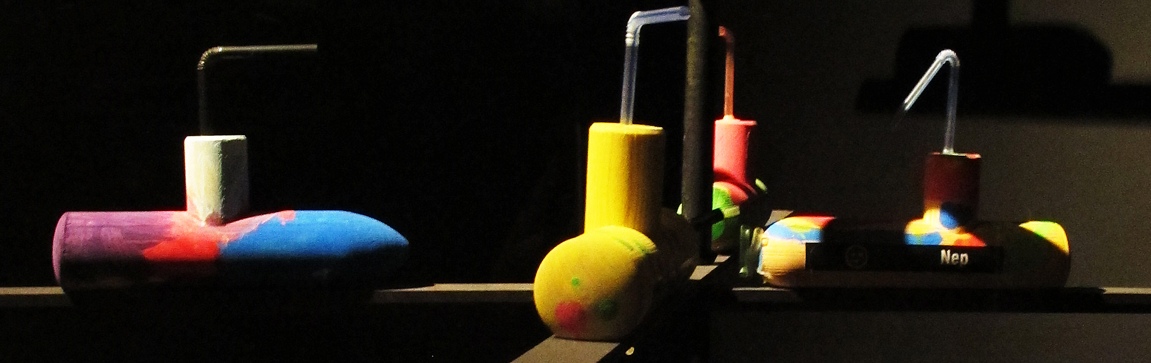 Färgglada ubåtar har hittat hem!
