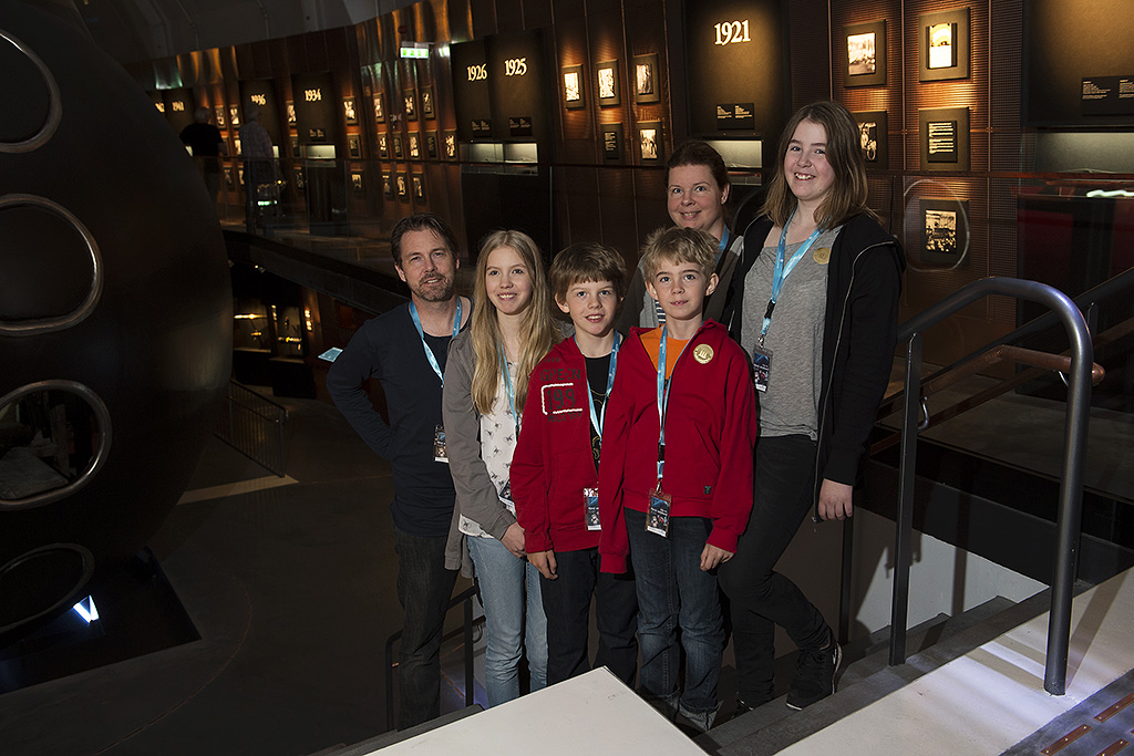 Växjöfamiljen som blev först ombord ubåten Neptun