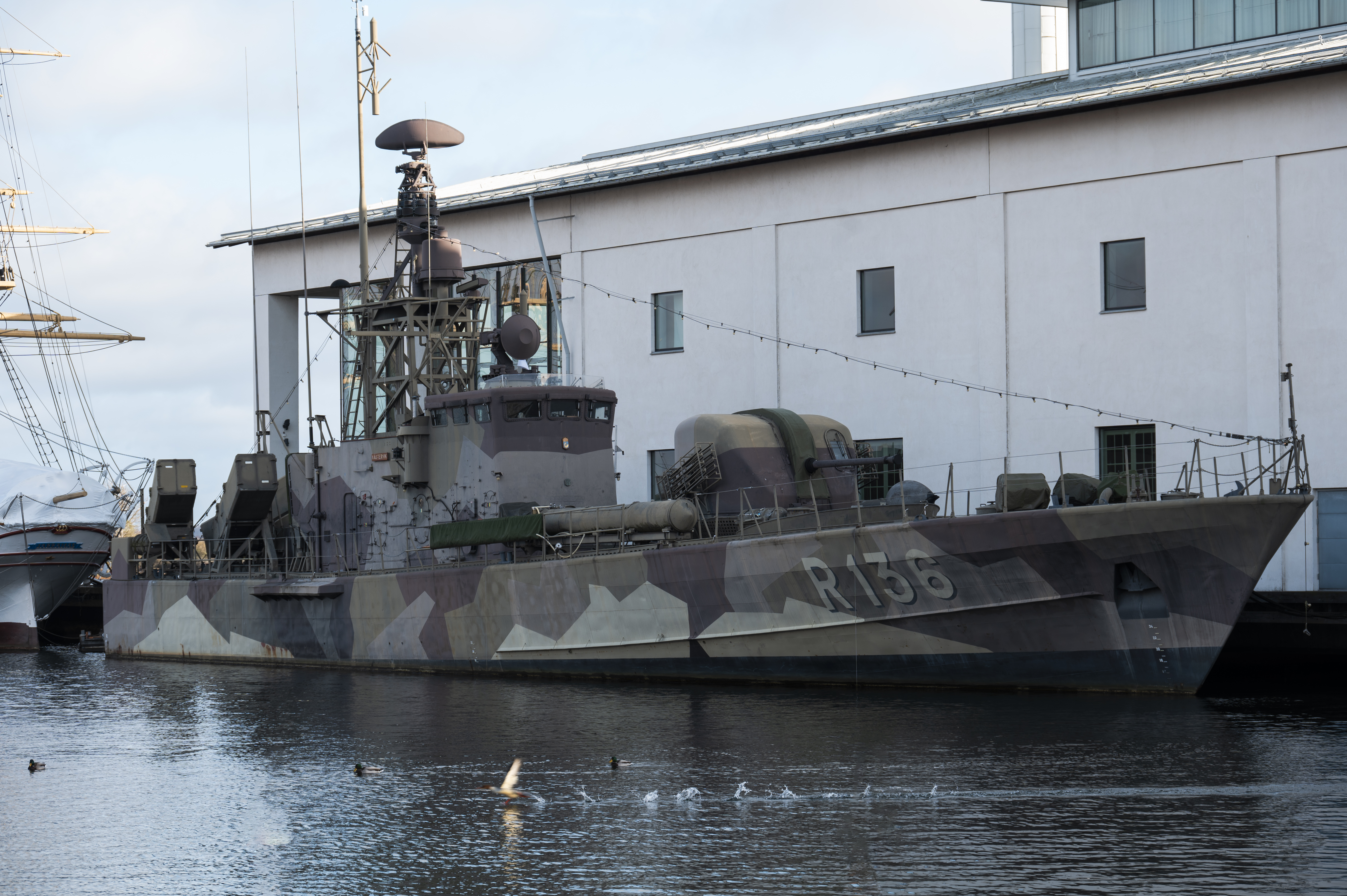 Robotbåten HMS Västervik.